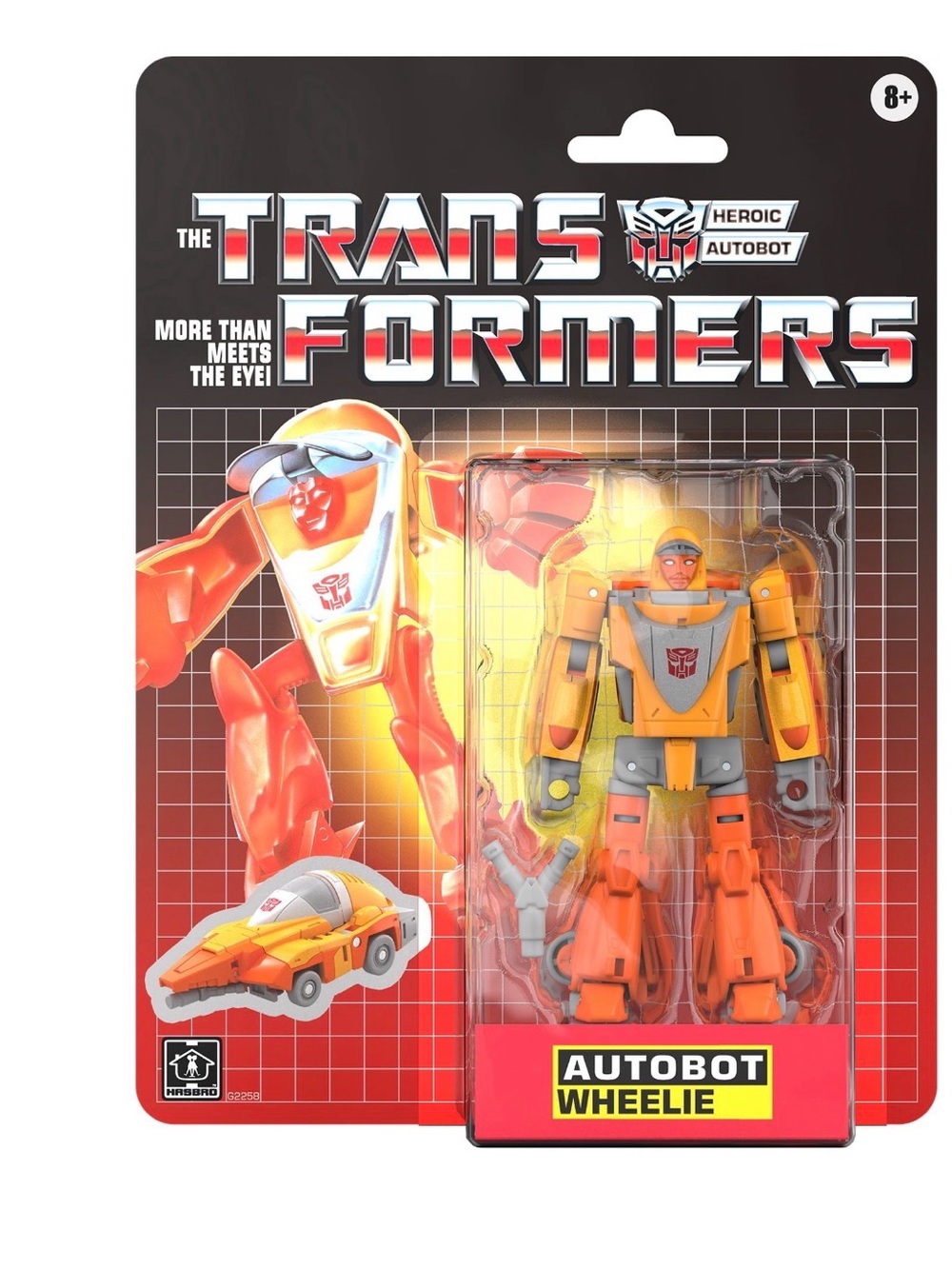 Transformers Retro Autobot Wheelie Action Figure